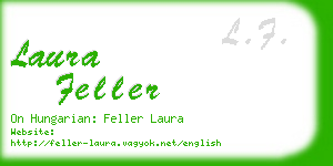 laura feller business card